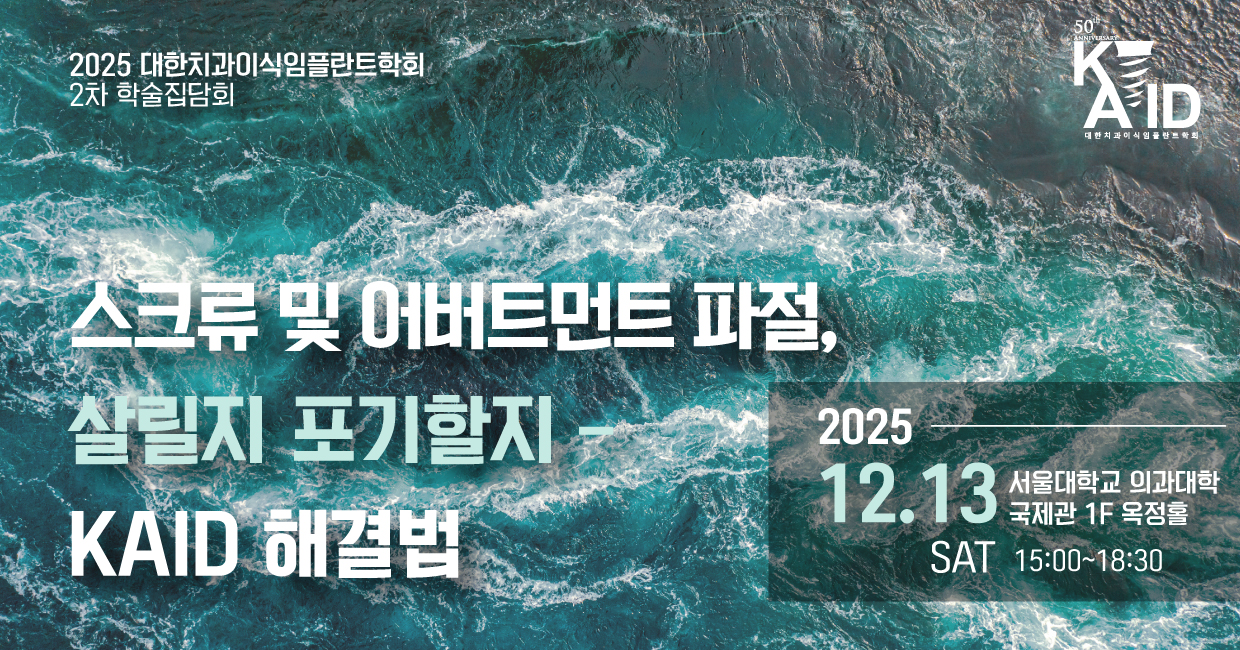 2025 KAID 2차 학술집담회